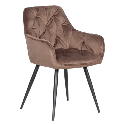 Трапезен стол Carmen Latina - Кафяв