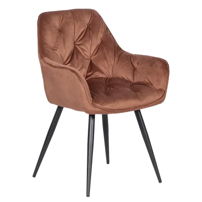 Трапезен стол Carmen Latina - Светлокафяв