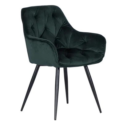 Трапезен стол Carmen Latina - Зелен