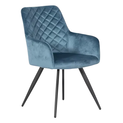 Трапезен стол Carmen Eton - Син BF 2