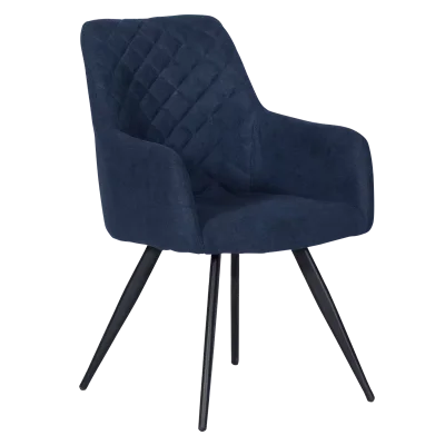 Трапезен стол Carmen Eton - Тъмносин BF 3