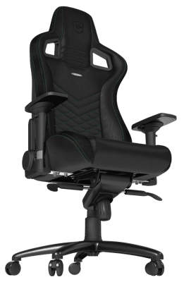 Геймърски стол Noblechairs EPIC, Black/Green