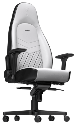 Геймърски стол Noblechairs ICON, White/Black