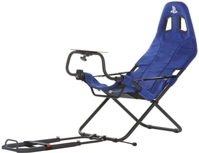 Геймърски стол Playseat Challenge PlayStation, Син (PLAYSEAT-RC-CH-PS)