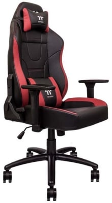 Геймърски стол TteSports U Comfort, Черен/Червен | THER-CHAIR-UCO-BRLWDS