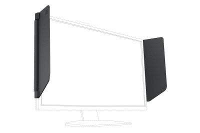 Преграда Shield Zowie XH250 за монитор XL-K Monitor, Черен