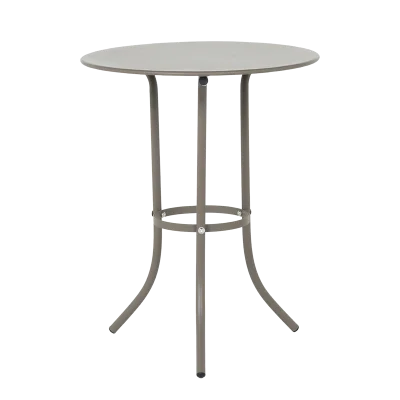 Метална градинска маса Carmen Niger D 60 - Капучино