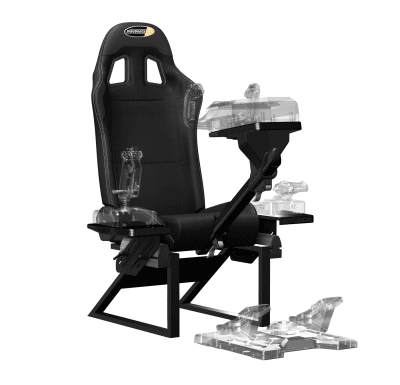 Геймърски стол Playseat Air Force, Черен (PLAYSEAT-A-F)