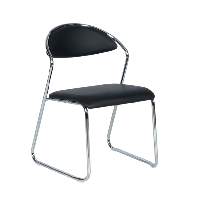 Посетителски стол Carmen 1145 - Черен