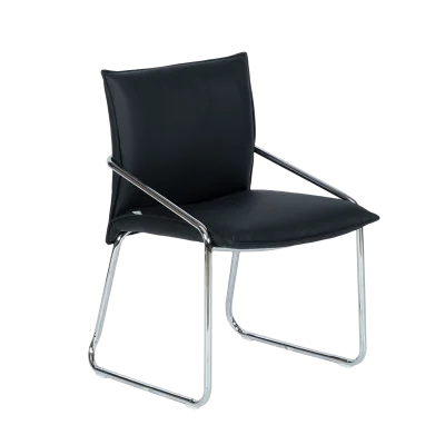 Посетителски стол Carmen 1144 - Черен