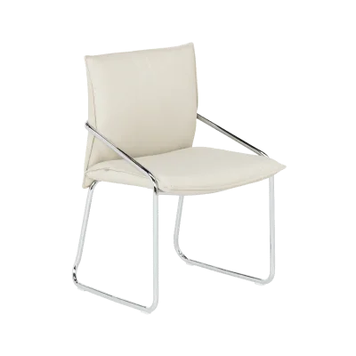 Посетителски стол Carmen 1144 - Слонова кост