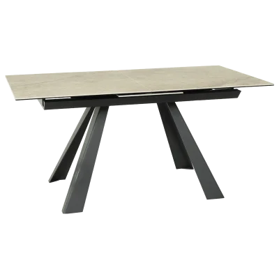 Разтегателна трапезна маса Carmen Lask, Сива