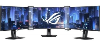 Сглобка за безрамкови монитори ROG Bezel Free Kit Lens съвместим с Flat монитори до 27" | ASUS-MON-ABF01