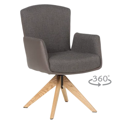 Трапезен стол Carmen Sindi W - Капучино