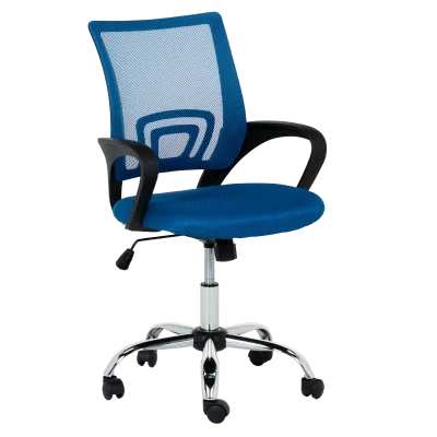 Работен офис стол Carmen 7050-1 LUX - Син