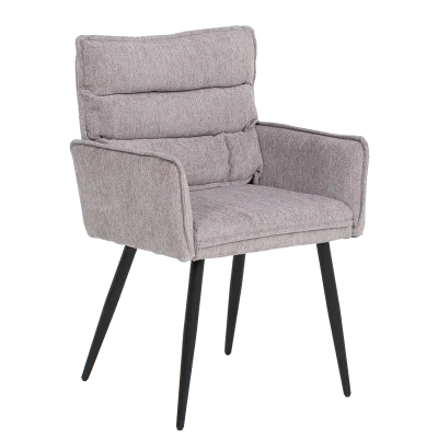 Трапезен стол Carmen Iksan с подлакътници - Бежов R91