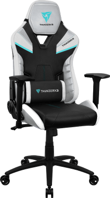 Геймърски стол ThunderX3 TC5 - Черен/Бял | TX3-CHAIR-GAGC-191