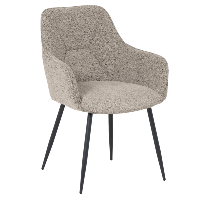 Трапезен стол Carmen Barnet - Кафяв SH