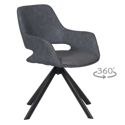 Трапезен стол Carmen Devon - Сив SF 2