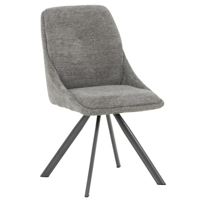 Трапезен стол  Carmen London 2 - Сив R 07