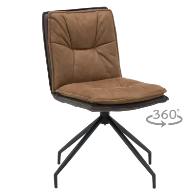 Трапезен стол Carmen Ramsey - Меденокафяв BF 1