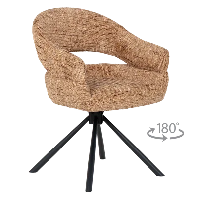 Трапезен стол Carmen Sacaba - Кафяв