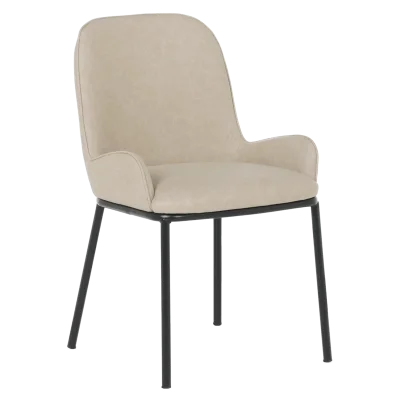 Трапезен стол Carmen Walden - Бежов 7