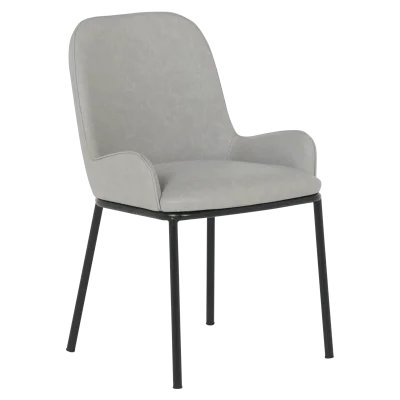 Трапезен стол Carmen Walden - Светлосив 7