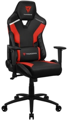 Геймърски стол ThunderX3 TC3 Ember red, Черен/Червен | TX3-CHAIR-GAGC-183