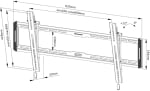 Регулируема стойка за монитор и телевизор Neomounts by NewStar Screen Wall Mount | WL35-550BL18