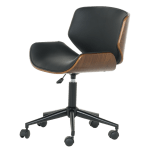 Президентски офис стол Carmen 6409 - орех-черен