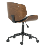 Президентски офис стол Carmen 6409 - орех-черен