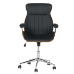 Президентски офис стол Carmen 6408 - орех-черен