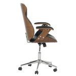 Президентски офис стол Carmen 6408 - орех-черен