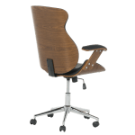 Президентски офис стол Carmen 6408 - орех-черен