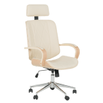 Президентски офис стол Carmen 6404 - бук-крем