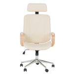 Президентски офис стол Carmen 6404 - бук-крем