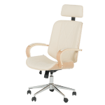 Президентски офис стол Carmen 6404 - бук-крем