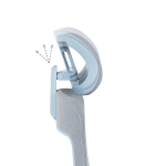 Ергономичен стол ERMELO - син