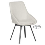 Трапезен стол WIGAN - шампанско BF 5