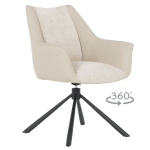 Трапезен стол TEMPE - шампанско