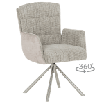 Трапезен стол KEILA - бежов