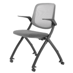 Посетителски стол AGNO - тъмносив