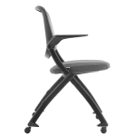 Посетителски стол AGNO - тъмносив