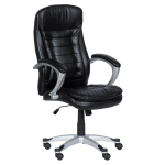 Президентски офис стол Carmen 6115 - черен