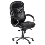 Президентски офис стол Carmen 6114 - черен