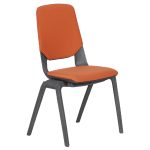 Посетителски стол LIMBER - оранжев