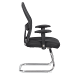 Посетителски стол Carmen 7620 - черен