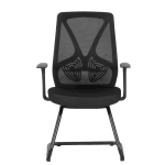 Посетителски стол Carmen 7569 - черен