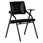 Посетителски стол Carmen 1709 - черен